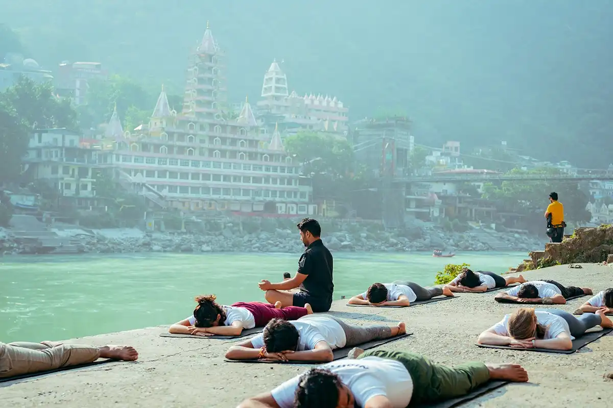 Meditation at the Ganga