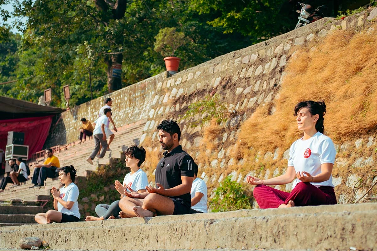 Outdoor Yoga Class