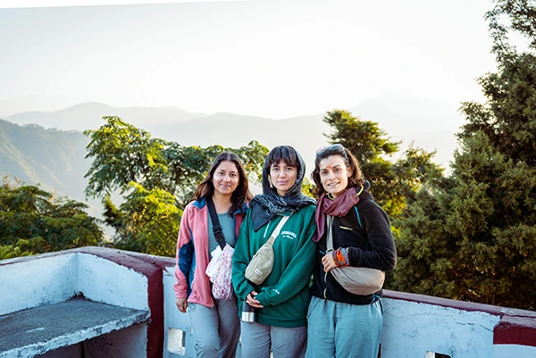 Students of Nirvana Yoga School