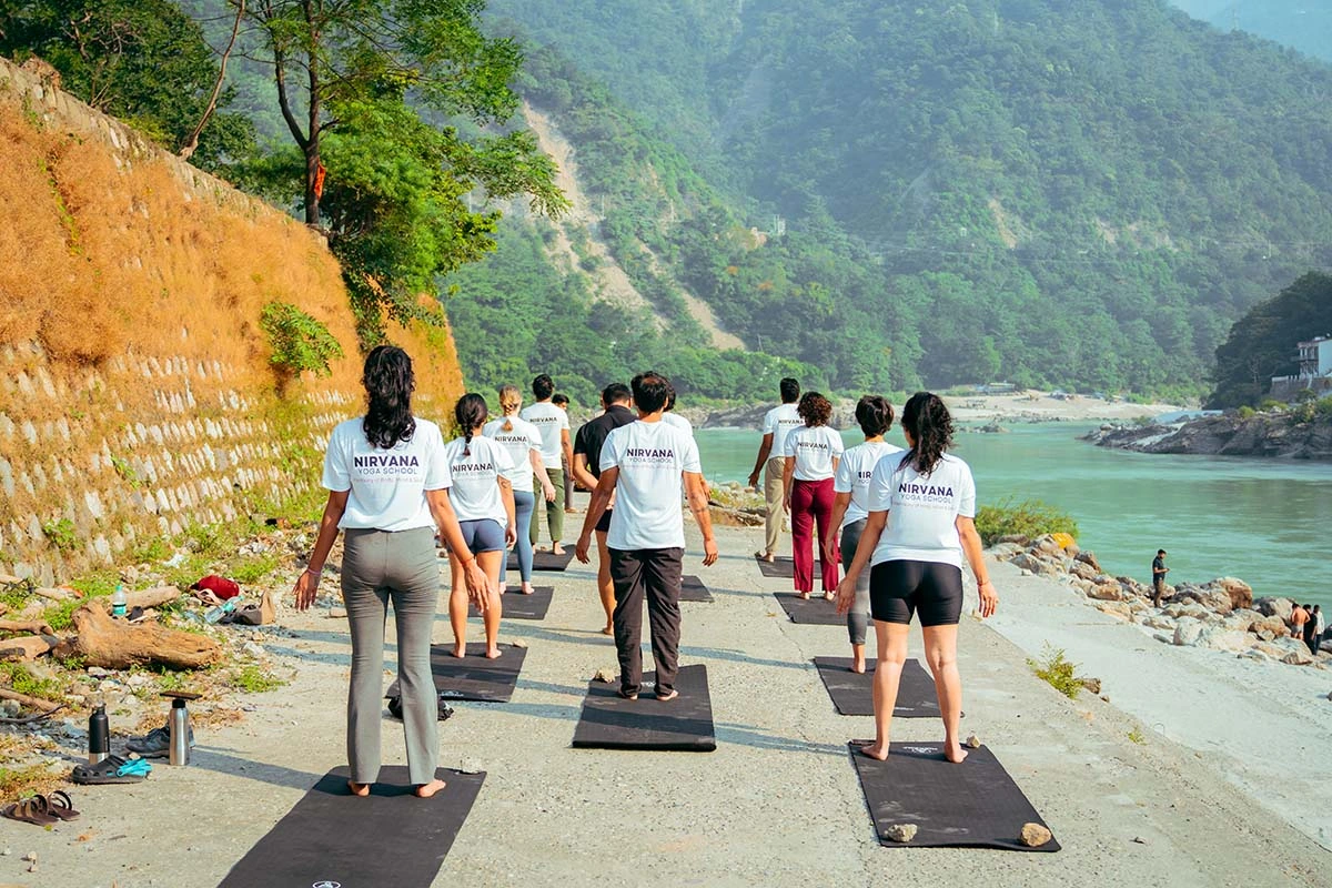 Outdoor Yoga Class