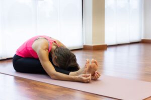 Caterpillar Pose - Variation of Paschimottanasana